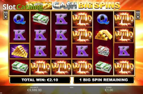 Скрин9. Gold Cash Big Spins слот