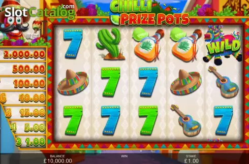 Скрин2. Chilli Prize Pots слот
