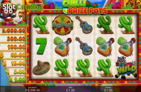 Скрин3. Chilli Prize Pots слот