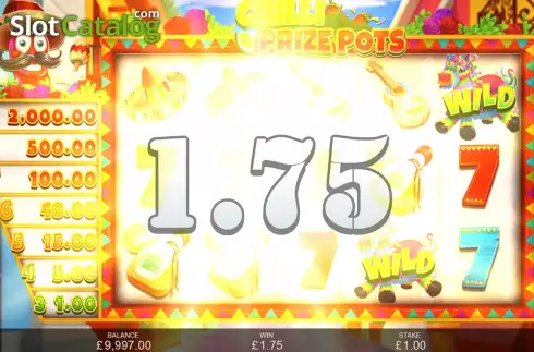 Скрин4. Chilli Prize Pots слот