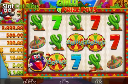 Скрин6. Chilli Prize Pots слот