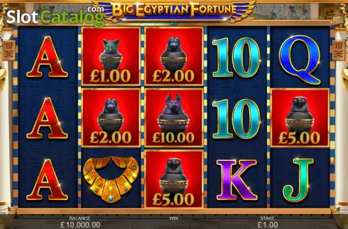 Скрин3. Big Egyptian Fortune слот