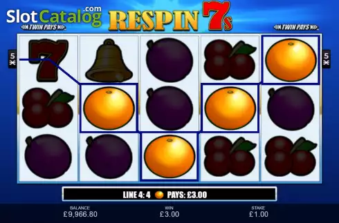 Скрин8. Respin 7s слот