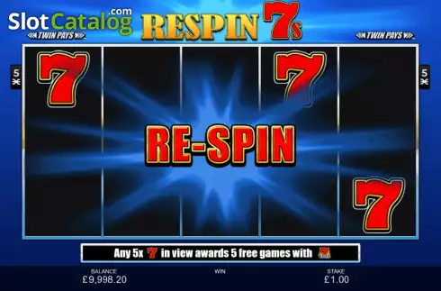 Скрин9. Respin 7s слот