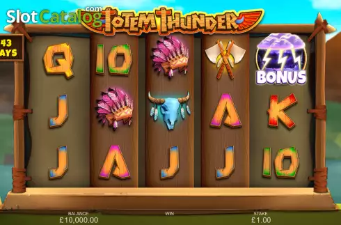 Скрин2. Totem Thunder (Inspired Gaming) слот
