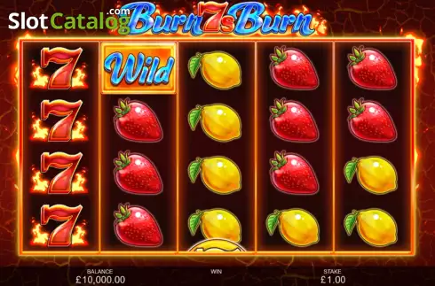 Скрин2. Burn 7s Burn слот