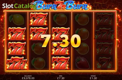 Скрин5. Burn 7s Burn слот