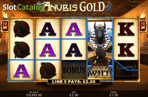 Скрин3. Anubis Gold слот