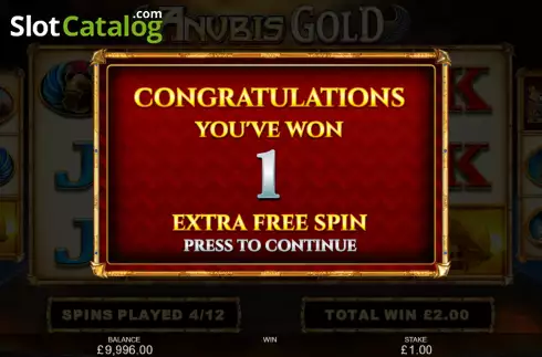 Скрин7. Anubis Gold слот