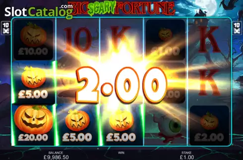 Скрин4. Big Scary Fortune слот
