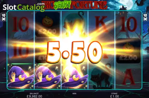 Скрин5. Big Scary Fortune слот