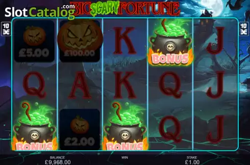 Скрин6. Big Scary Fortune слот