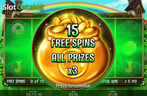 Скрин8. Leprechauns Lucky Charms слот