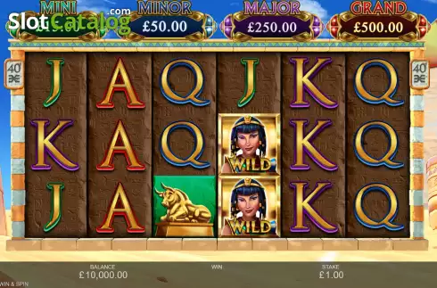 Скрин2. Scarab Fortunes Win and Spin слот