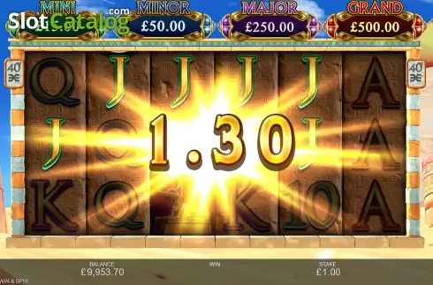 Скрин4. Scarab Fortunes Win and Spin слот