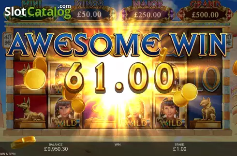 Скрин6. Scarab Fortunes Win and Spin слот