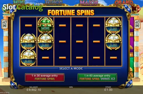 Скрин8. Scarab Fortunes Win and Spin слот