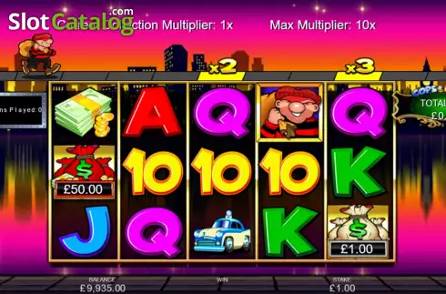 Скрин9. Cops ‘n’ Robbers Big Money слот