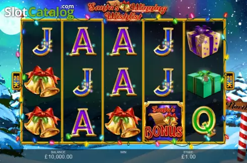 Скрин2. Santa's Winning Wishlist слот