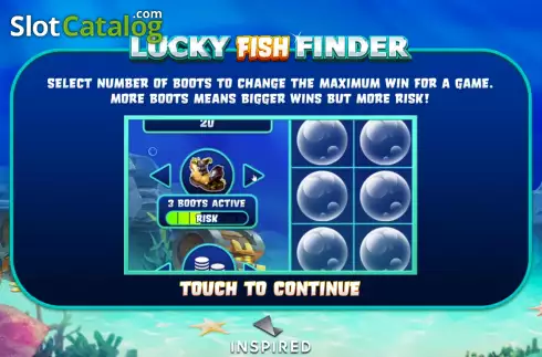 Скрин2. Lucky Fish Finder слот