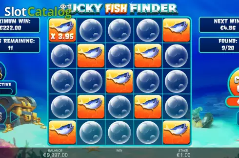 Скрин9. Lucky Fish Finder слот