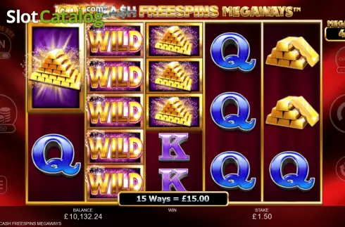 Скрин6. Gold Cash Free Spins Megaways слот
