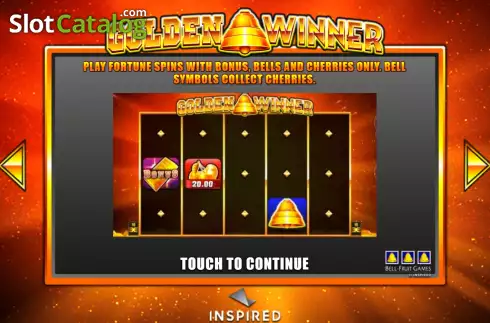 Скрин2. Golden Winner слот