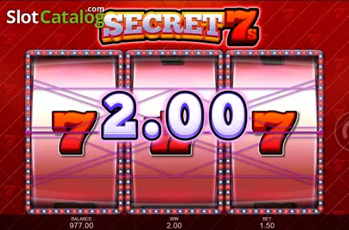 Скрин7. Secret 7s слот
