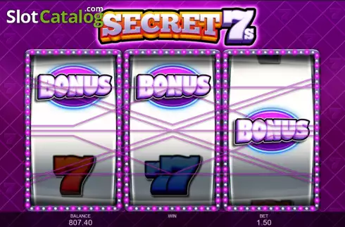 Скрин9. Secret 7s слот