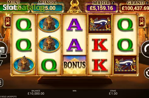 Скрин2. Anubis Gold Jackpots слот