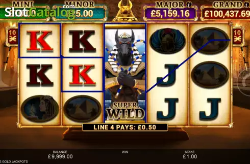 Скрин3. Anubis Gold Jackpots слот