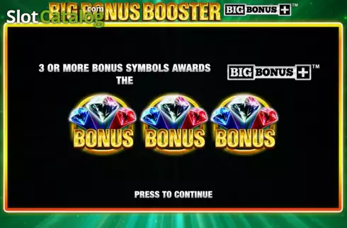 Скрин2. Big Bonus Booster слот