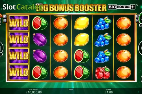 Скрин3. Big Bonus Booster слот