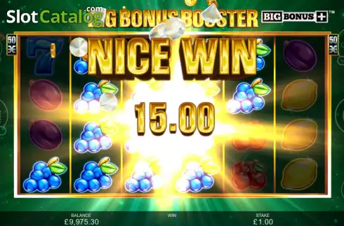 Скрин6. Big Bonus Booster слот