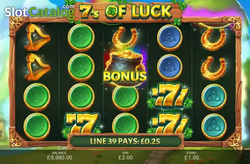 Скрин3. 7's of Luck слот