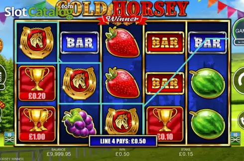 Скрин3. Gold Horsey Winner слот
