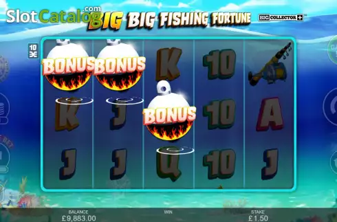 Скрин8. Big Big Fishing Fortune слот