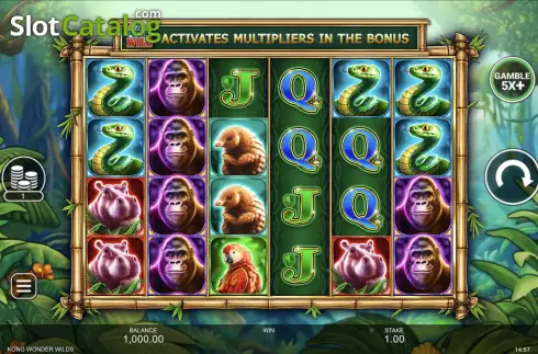 Скрин3. Kong Wonder Wilds слот