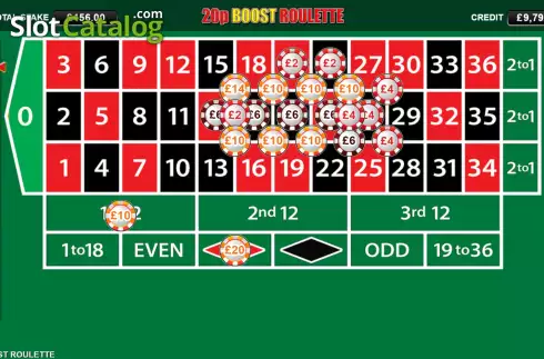 Скрин6. 20p Boost Roulette слот