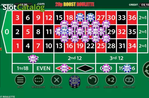 Скрин9. 20p Boost Roulette слот