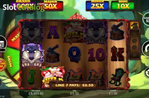 Скрин3. Wolf It Up слот