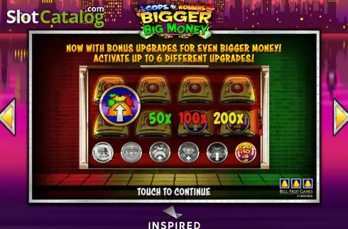 Скрин2. Cops 'n' Robbers Bigger Big Money слот