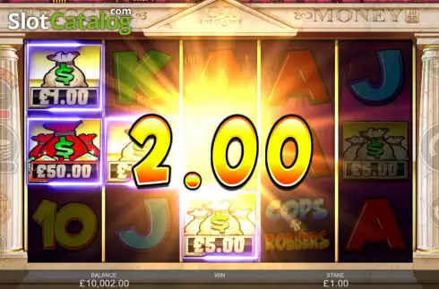 Скрин4. Cops 'n' Robbers Bigger Big Money слот