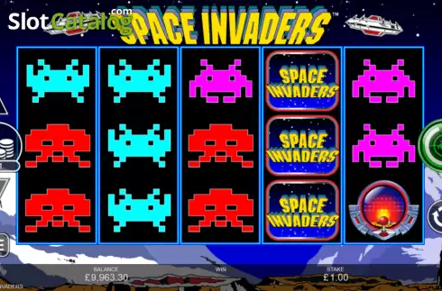 Скрин2. Space Invaders слот