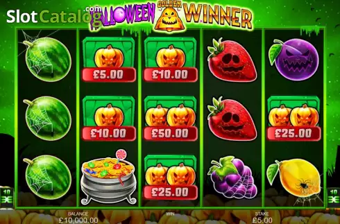 Скрин2. Halloween Golden Winner слот