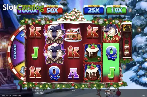 Скрин6. Wolf it Up! Christmas слот