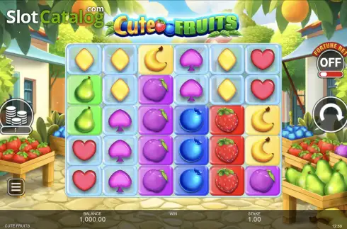 Скрин2. Cute Fruits слот
