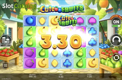 Скрин5. Cute Fruits слот