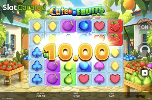 Скрин6. Cute Fruits слот