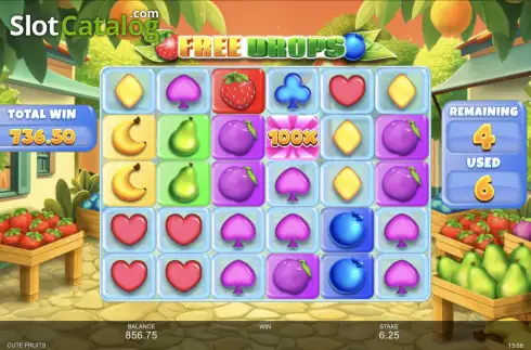 Скрин9. Cute Fruits слот